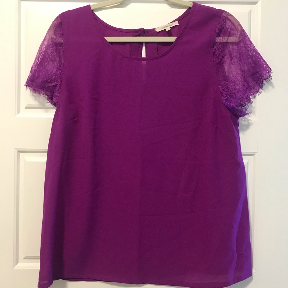 Lace Sleeve blouse